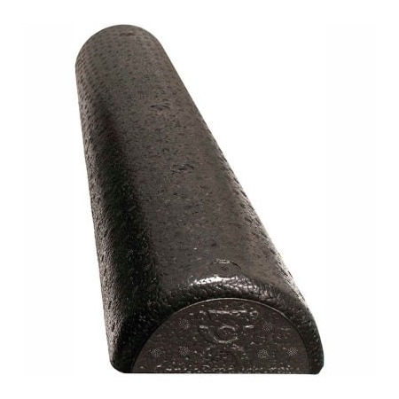 Fabrication Enterprises CanDo Black Composite Foam Roller, Half-Round, 6" Dia. x 36"L 30-2290